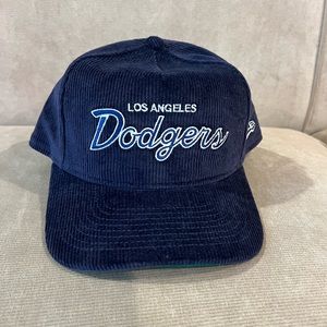 Dodgers New Era corduroy SnapBack hat. Never worn